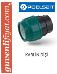 POELSAN 110x3'' KAPLİN DİŞİ ADAPTÖR