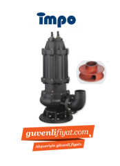 İMPO 150 WQ 130-15-11 - 15 HP 380V PARÇALAYICILI ÇARKLI FOSEPTİK DALGIÇ POMPA