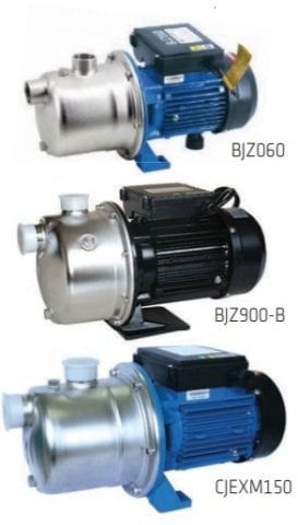 WATER SOUND BJZ060 -0.75HP-220V- PASLANMAZ GÖVDELİ JET POMPA