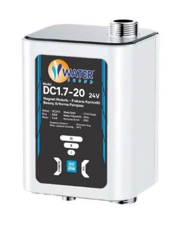 Water Sound Sessiz Hidrofor Daire Içi Silent Booster 2 Bar 26 Lt/dk Ev Tipi Hidrofor Dc1.7-20