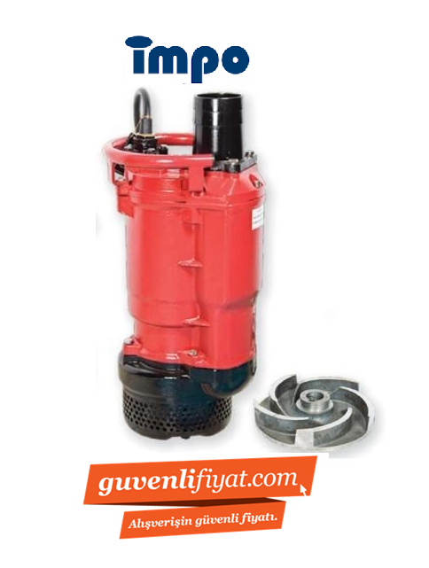 İMPO KBZ 6-15 - 20 HP 380V ENDÜSTRİYEL TİP ÇAMUR POMPASI (DALGIÇ POMPA)