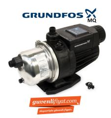 GRUNDFOS MQ 3-35 1.2 HP 220V KENDİNDEN 12 LT TANKLI SESSİZ HİDROFOR