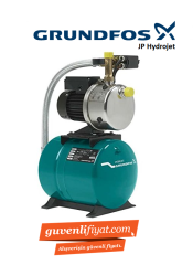 GRUNDFOS JPB 5 24 LT - 1.1 HP 220V KOMPLE PASLANMAZ ÇELİK SESSİZ HİDROFOR (4 KAT-5 DAİRE)