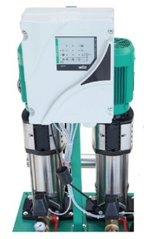WİLO  COE2-Helix V 1607-1/16/E/S/5.5 kW - 380V - 2X7.5 HP - ÇİFT POMPALI -DİKEY-ÇOK KADEMELİ  PASLANMAZ ÇELİK HİDROFOR