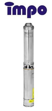 İmpo SK 412-11 3hp 380v 2'' Çıkışlı Sondaj Dalgıç Pompa ( Motor+Pompa )-Eco motor-Technoplast başlıklı pompa