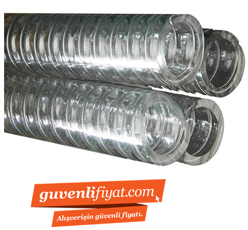 2'' 30 MT ÇELİK TELLİ ŞEFFAF HORTUM