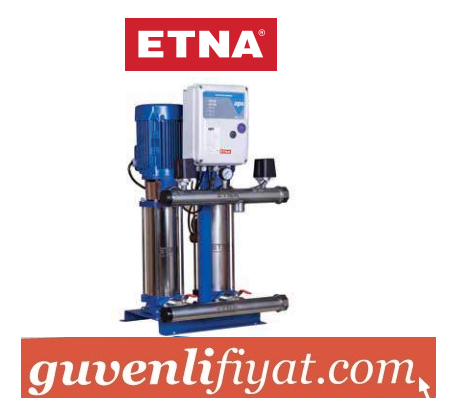 ETNA 2 KO 35/7-150 2x20 HP 380V İKİ POMPALI ÇOK KADEMELİ DİK MİLLİ HİDROFOR