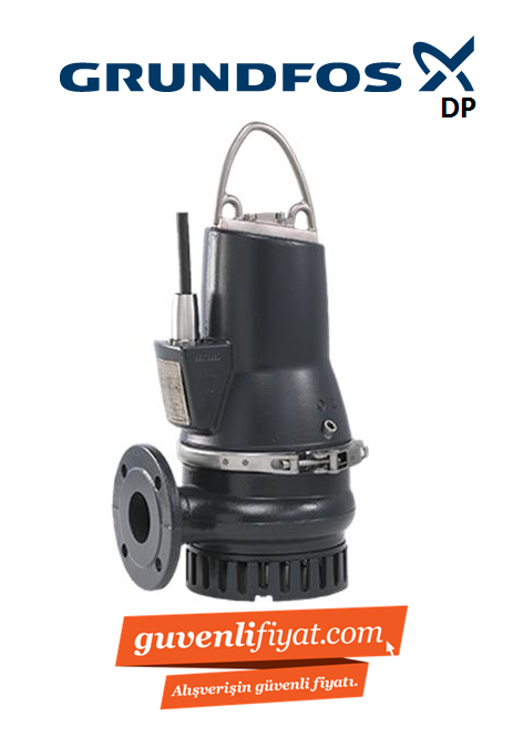 GRUNDFOS DP10.65.26.A.2.50B - 3,5 HP 380V ATIK SU DALGIÇ POMPA-96106544