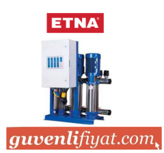 ETNA 3 KO 15/8-55 3x7.5 HP 380V ÜÇ POMPALI ÇOK KADEMELİ DİK MİLLİ HİDROFOR