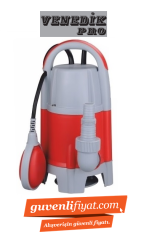 VENEDİK PRO QSB-JH-400B - 400W 220V PLASTİK GÖVDELİ DRENAJ DALGIÇ POMPA