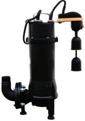 WATER SOUND 40G21.1SFA -1.5 HP-220V- DÖKÜM GÖVDELİ SÜPER ÖĞÜTÜCÜLÜ PİS SU POMPASI