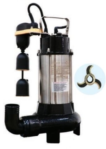 WATER SOUND V1100DFA -1.5 HP-220V- BIÇAKLI TİP PİS SU POMPASI