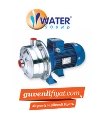 WATER SOUND WB 2-70/150D 2.HP 220V ÇİFT KADEMELİ 304 KOMPLE PASLANMAZ ÇELİK SANTRİFÜJ POMPA