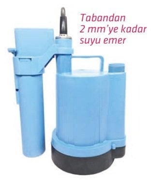 WATER SOUND M-100A -100W-220V- OTOMATİK SİVİÇLİ PLASTİK GÖVDELİ DRENAJ DALGIÇ POMPA