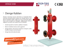 MT-DK03  Kcal/h 25.000 DN 11/4'' DİŞLİ MANŞONLU DENGE KABI