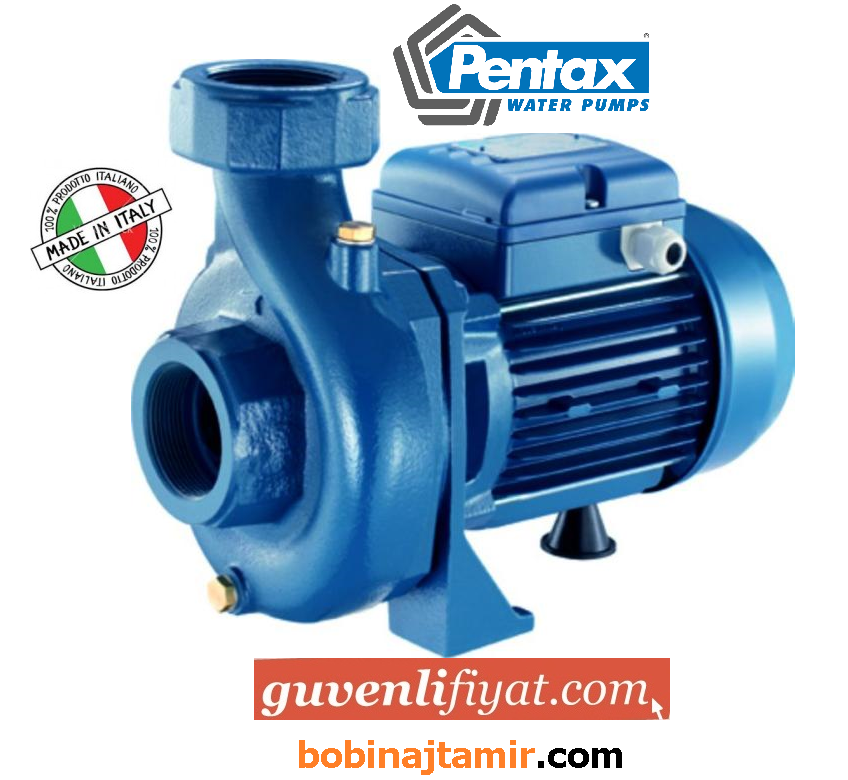 PENTAX CST 100/2 1 HP 380W 2'' GİRİŞ ÇIKIŞ SANTRİFÜJ POMPA