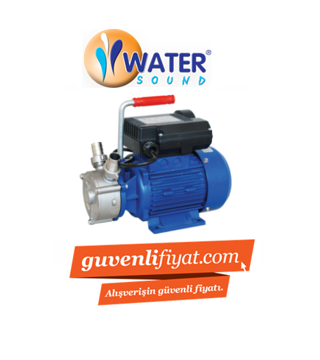 WATER SOUND BEM-20 (2850d/dk) 0.6 HP 220V PASLANMAZ ÇELİK GÖVDELİ YAĞ TRANSFER POMPASI