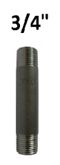 3/4\'\' 100 CM SİYAH BORU NİPELİ