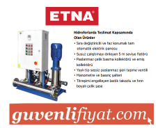 ETNA T3 KI 16-10/110 3x15 HP 380V ÜÇ POMPALI KOMPLE PASLANMAZ ÇELİK POMPALI SESSİZ HİDROFOR