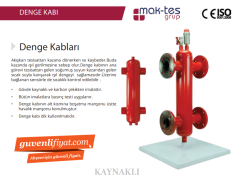 MT-DK06 Kcal/h 50.000 DN 11/2'' KAYNAKLI DENGE KABI