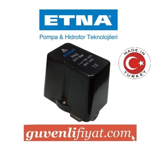 ETNA 1/5 220V 380V BASINÇ ŞALTERİ