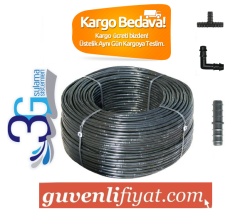 ​16 X 50 CM 400 MT DELİKLİ DAMLAMA BORUSU PAKET 3