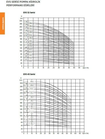 Etna EVS 32/14-300     40Hp 380V  Dik Milli Komple Paslanmaz Çelik Çok Kademeli Santrifüj Pompa