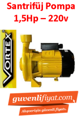 VORTEX NOVA 15M 1.5HP 220V Santrifüj Pompa