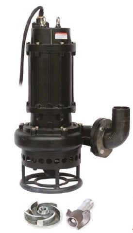 WATER SOUND 80QNS42.2 -3 HP 380V- ENDÜSTRİYEL TİP EKONOMİK KARIŞTIRICILI ÇAMUR DALGIÇ POMPA 1450 d/d