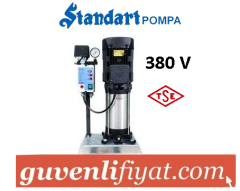 STANDART TH 1xSBT-V 100/4 5.5 HP 380V TEK POMPALI TAM OTOMATİK PAKET HİDROFOR