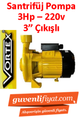 VORTEX CS 300 M 3HP 220V Santrifüj Pompa (sulama pompası)