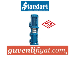 STANDART SKM-V 32/3 5.5 HP 380W DİKEY MONOBLOK ÇOK KADEMELİ POMPA