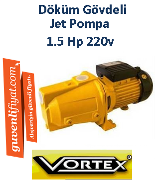 VORTEX VPJ-150 1.5Hp 220v  Döküm Gövdeli Jet Pompa