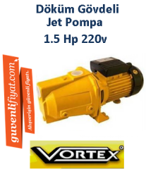 VORTEX VPJ-150 1.5Hp 220v  Döküm Gövdeli Jet Pompa