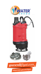 WATER SOUND KBD43.7 - 5.HP 380V ENDÜSTRİYEL TİP UZUN SÜRELİ ÇALIŞMAYA DAYANIKLI KARIŞTIRICILI ÇAMUR DALGIÇ POMPA 2900 d/d