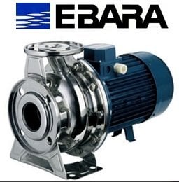 Ebara 3M  65-200/15   20Hp 380V Yatay Milli Monoblok Paslanmaz Çelik Santrifüj Pompa