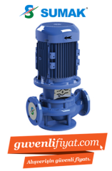 Sumak SML160/40  2.2kW 380V İNLİNE SANTRİFÜJ POMPA - 2900 d/d