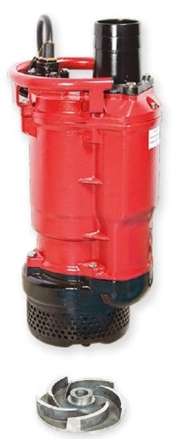 WATER SOUND KBZ21.5 -2 HP-380V- ENDÜSTRİYEL TİP UZUN ÇALIŞMAYA DAYANIKLI ATIK SU DRENAJ DALGIÇ POMPA