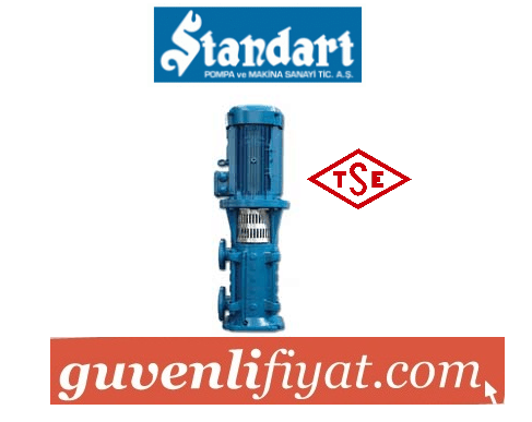 STANDART SKM-V 50/4 30.HP 380W DİKEY MONOBLOK ÇOK KADEMELİ POMPA