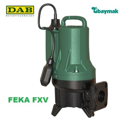 Dab  FEKA  FXV  20.15 MA    1.7kW  220V  Vortex Çarklı  Atık Su Dalgıç Pompa