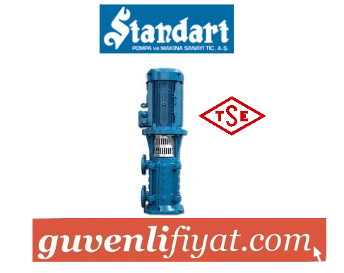 STANDART SKM-V 65/3 60.HP 380W DİKEY MONOBLOK ÇOK KADEMELİ POMPA