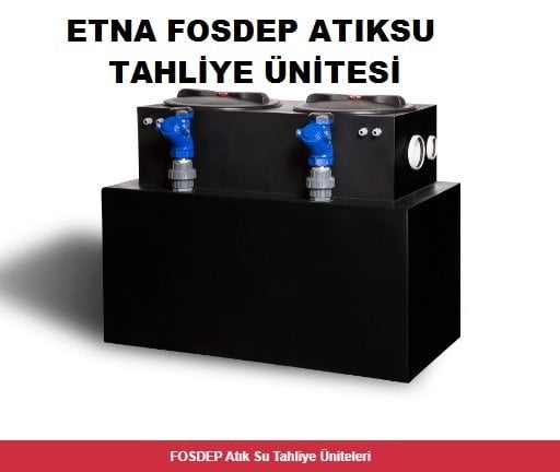 Etna FOSDEP 250  Atıksu Tahliye Ünitesi (*Pompalar ayrıca satılmaktadır.)