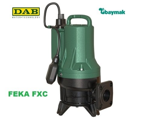Dab  FEKA  FXC  25.22 T-NA    2.3kW  380V  Channel Çarklı  Atık Su Dalgıç Pompa
