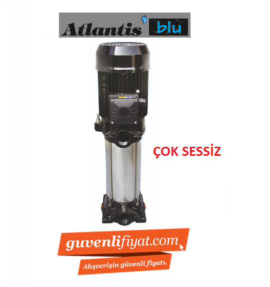 ATLANTİS YKDIK 7-6KM 2.HP 220V DİK MİLLİ ÇOK KADEMELİ NORİL FANLI POMPA