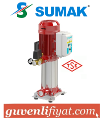 SUMAK SHT 24 A 1000/7 EY 10.HP 380V TEK POMPALI ELEKTRİKLİ YANGIN HİDROFORU