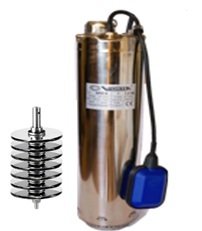 AMEGA VRX 508 -2 HP-220V- NORİL FANLI ÇELİK GÖVDELİ ÇOK KADEMELİ KESON KUYU DALGIÇ POMPA