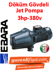 EBARA AGA 3.00 T 3hp 380V Döküm Gövdeli Jet Pompa