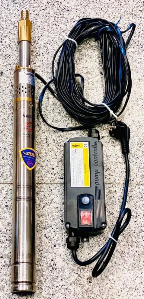 VORTEX 2 GD 1-50 mm -0.5 HP-220V- DERİN KUYU DALGIÇ POMPA