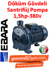 EBARA CMD 1.50 T 380v 1.5HP Tek Kademeli Döküm Santrifüj Pompa