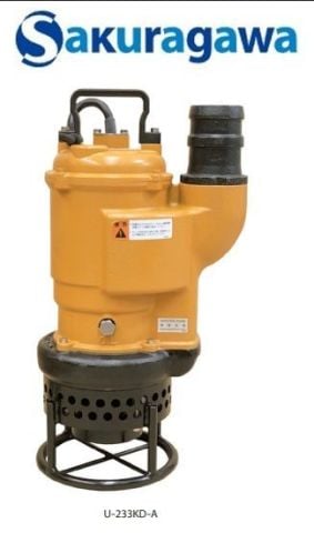 Sakuragawa U-222KD-A 1.5kw Karıştırıcılı Çamur Dalgıç Pompa